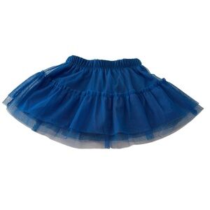 (NWT) Epic Threads Skort Kids Blue Tulle with Polyester Under Shorts - Girls 3T